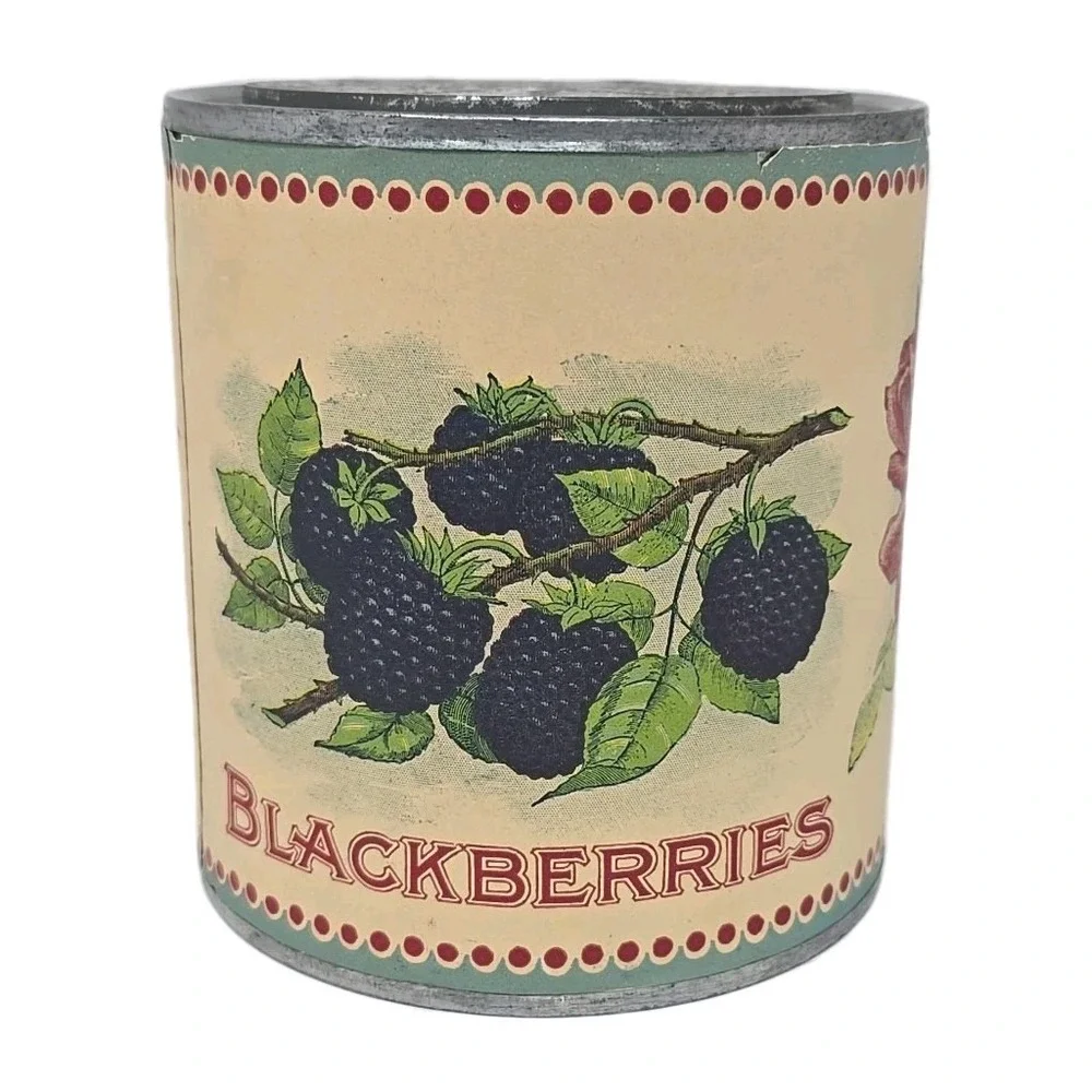 C.W. Johnson‎ Brand Blackberry Can Yadkinville, NC R.F.D. No. 1 Vintage U285-3